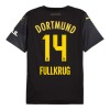 Original Fußballtrikot Borussia Dortmund Fullkrug 14 Auswärtstrikot 2024-25 Für Herren